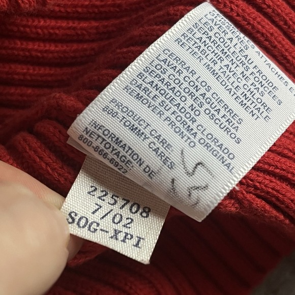 Tommy Hilfiger Vintage Y2K Original Sweatshirt Long Sleeve Size Large - Picture 9 of 9